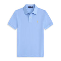 Sky blue – blue label