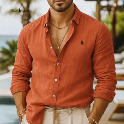 Classic Fit Linen Shirt