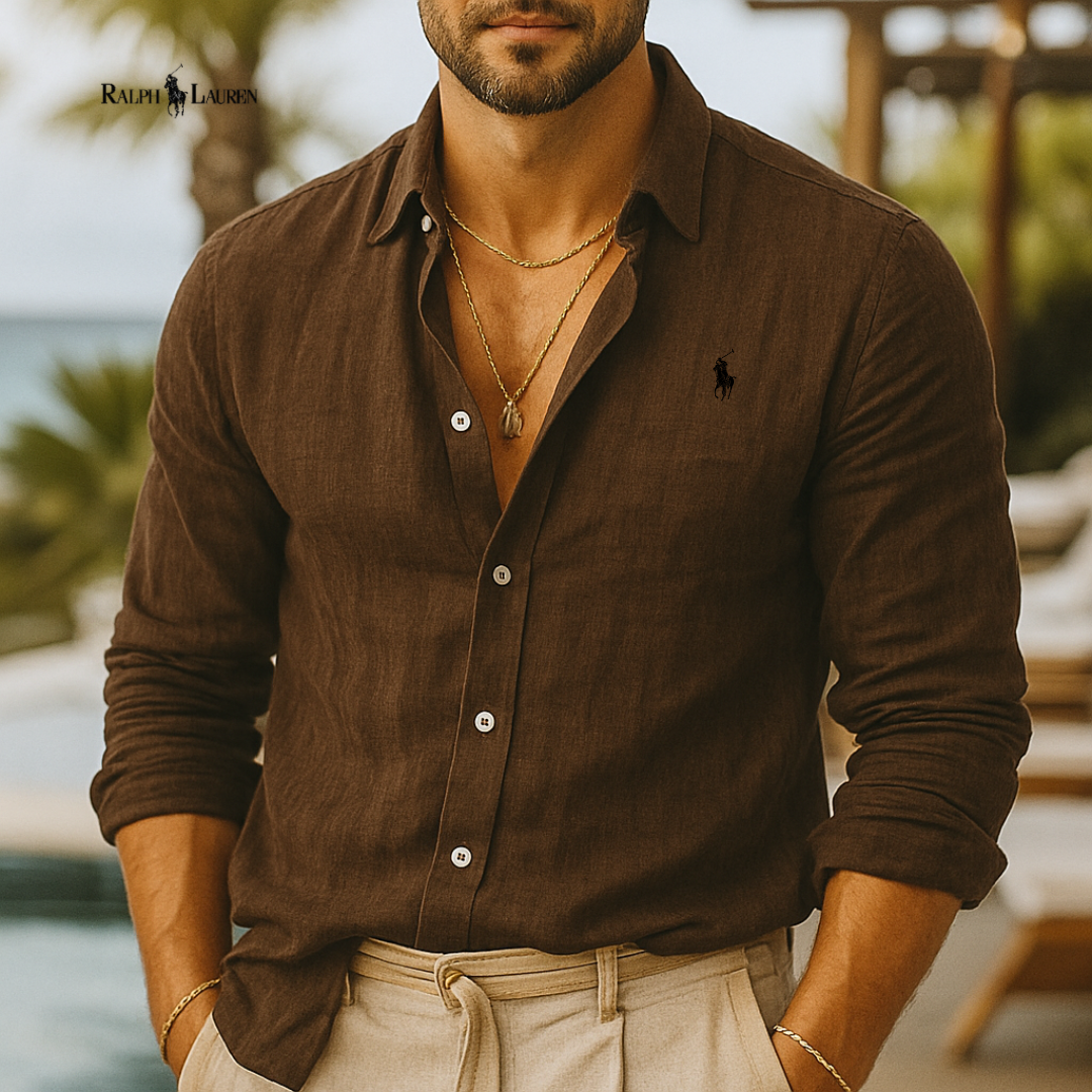 Classic Fit Linen Shirt