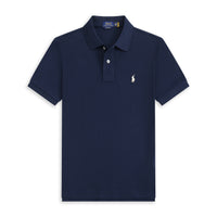 Royal blue – white label