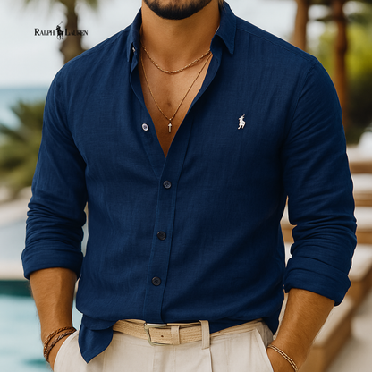 Classic Fit Linen Shirt