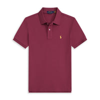 Wine red – yellow label