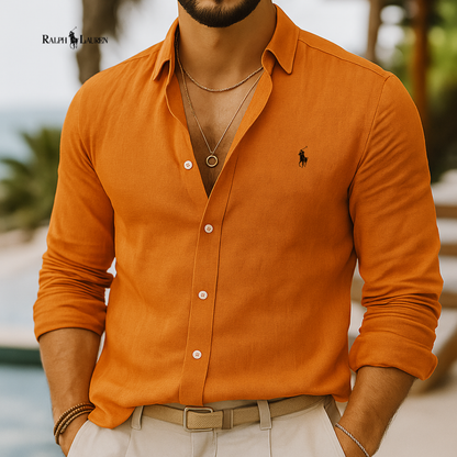 Classic Fit Linen Shirt