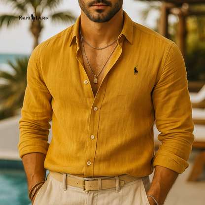 Classic Fit Linen Shirt