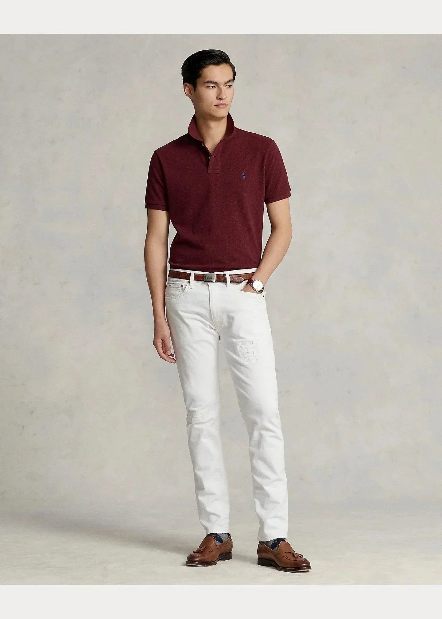 WINE RED SHIRT